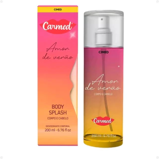 Hidratante Body Splash Carmed Amor de Verão Refrescante para Corpo e Cabelos 200ml em Oferta na Shopee