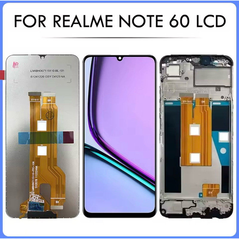 Tela Frontal Lcd Compativel Oppo Realme Note 60 Rmx3933 Premium Vivid ...