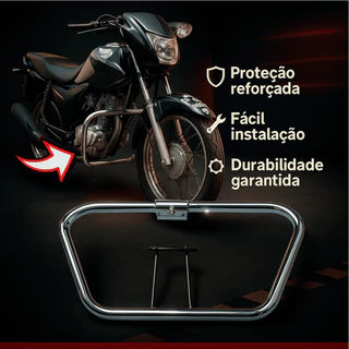 Mata Cachorro Universal  Todos os Anos Moto 125 150 160 Fixação em Oferta na Shopee