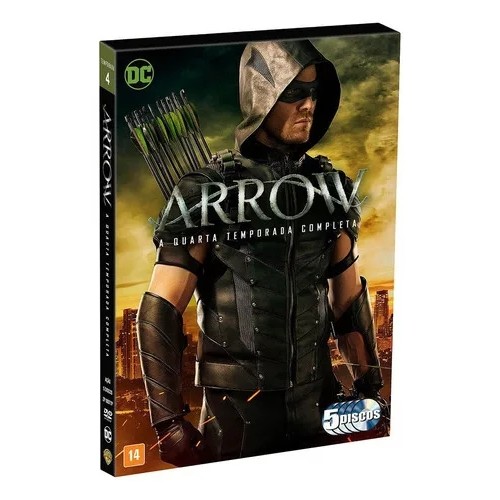 DVD DVD BOX ARROW - A QUARTA TEMPORADA COMPLETA editora - | Shopee Brasil