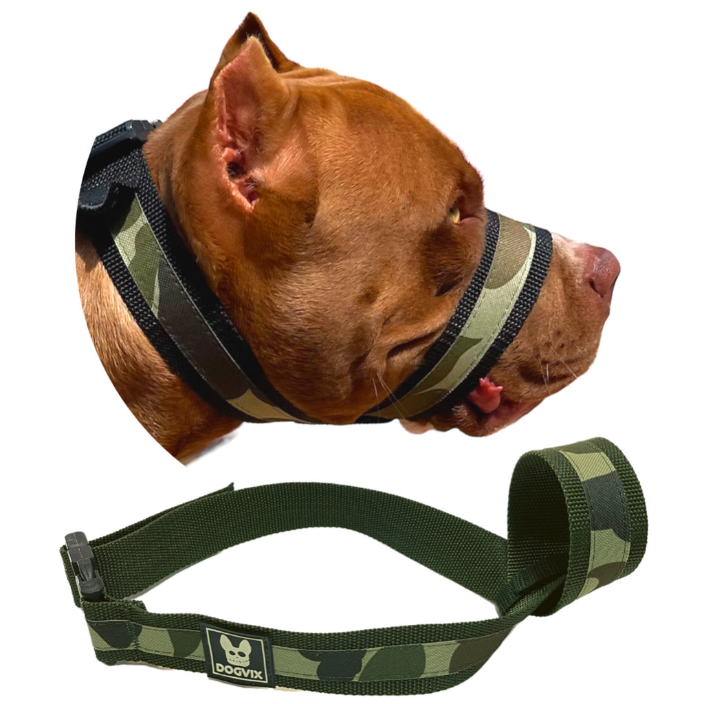 Focinheira Tática Militar Segura Confortável Para Cachorro Pitbull Com ...