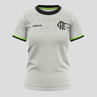 Camisa Flamengo Lumina Feminina Cinza
