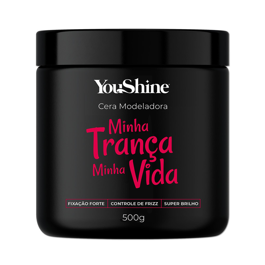 Cera Modeladora de Tranças 500g YouShine Box Braid Baby Hair Nagô ...