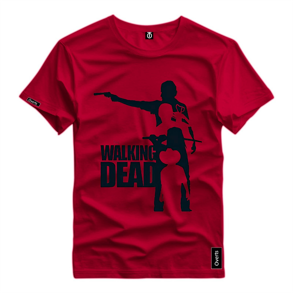 Camisa Masculina Estampada The Walking Dead Serie Zumbi -049
