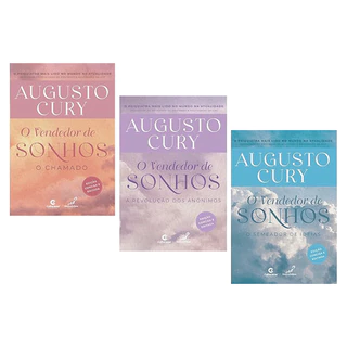 Kit Trilogia O Vendedor de Sonhos – Augusto Cury – 3 Livros