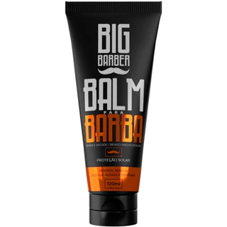 Balm Para Barba Hidratante 120ml Amacia e Modela Big Barber