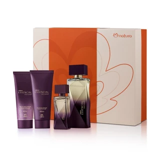 Presente Feminino Kit Natura Essencial Exclusivo Perfume + 3 Itens