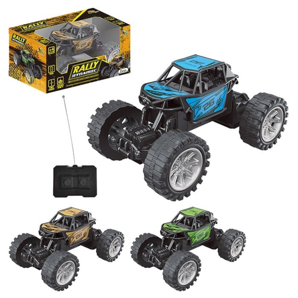 Carrinho Controle Remoto Off Road Rally 3 Funções