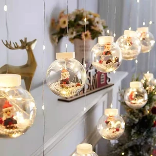 Papai Noel claus Árvore De Natal Luz Casa Ornamentos navidad Presentes 2022 Ano Novo 2023