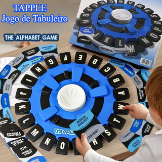 【Versão portuguesa】Brinquedos educativos Usaopoly Tapple Jogo De Tabuleiro De Palavras | Rápido Paced