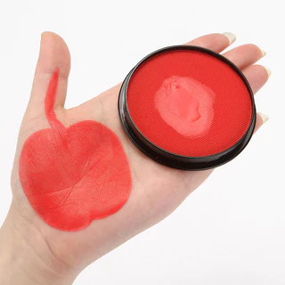 30 gramas de tinta solúvel em água para pintura corporal, creme para pintura facial, tinta a óleo para o Halloween, caix