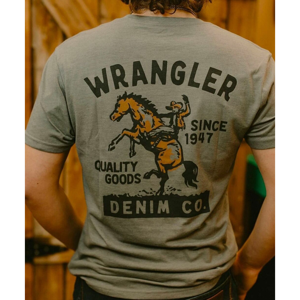 Camiseta Wrangler Masculina Lançamento Wm5731cb | Shopee Brasil