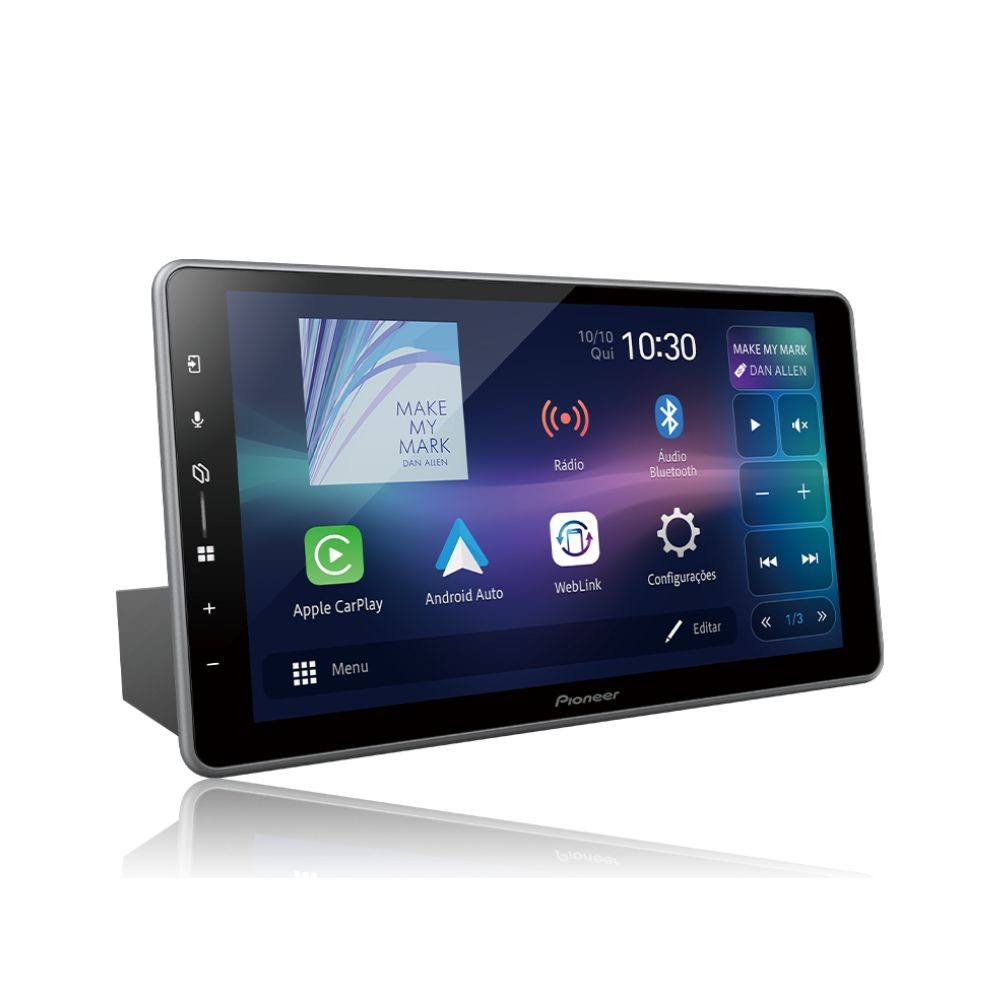 Multimídia Receiver Tela Flutuante Pioneer DMH-ZF7650BT