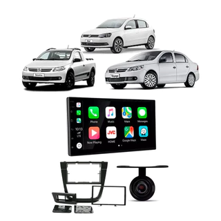 Kit Multimídia  Gol Voyage Saveiro G5 7" 2+32GB Android 13 Câmera Ré CarPlay Android Auto HT-7210CA em Oferta na Shopee