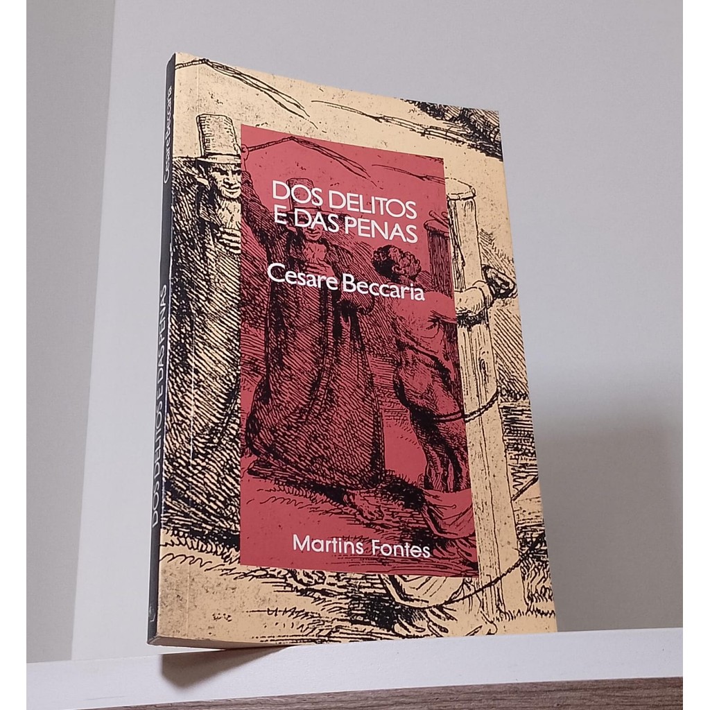 Livro Dos Delitos e das Penas Cesare Beccaria | Shopee Brasil