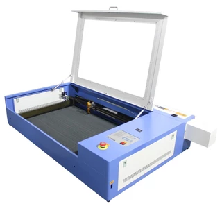 Máquina CNC Router Laser Corte e Gravação Sensor Fluxo de Água 90x60cm 100w Mesa Fixa em Oferta na Shopee