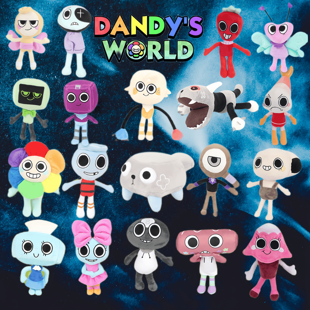 Novo Dandy's World Brinquedos De Pelúcia Tema De Halloween Boneca ...