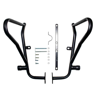 PROTETOR MOTOR/CARENAG XTZ CROSSER 150 C/ SLIDER PRETO FOSCO