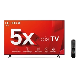 Smart TV 4K UHD 65" LG 65UT8050PSA Wi-Fi IA 3 HDMI 2 USB