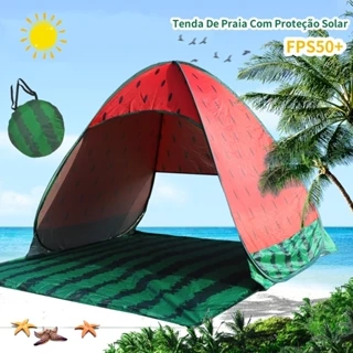 Barraca Tenda Proteção Solar Praia Acampamento Uv Portátil em Oferta na Shopee