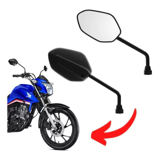 Par Retrovisor Mini Cg Titan 160 Fan 160 Start 160 Titan 125 Cg em Oferta na Shopee
