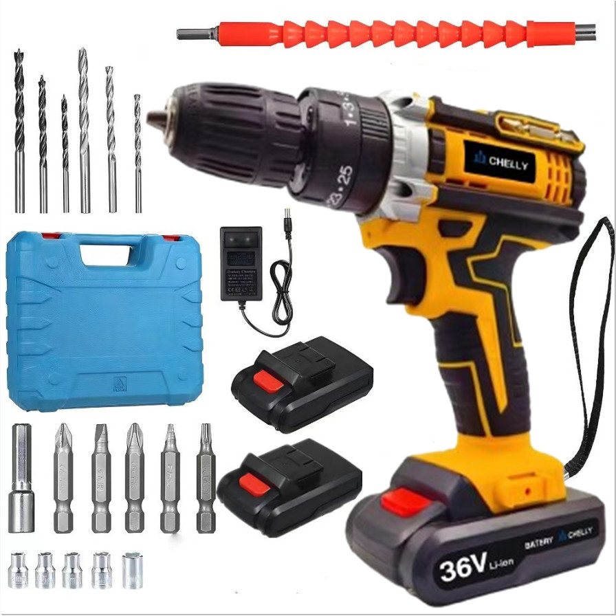 Parafusadeira Furadeira Com Impacto Profissional 48V 2350r/min