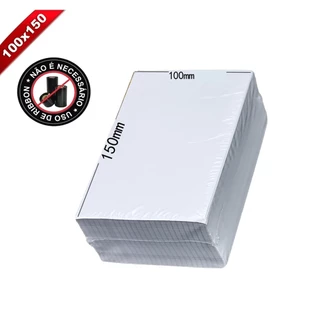 5000 peças Etiqueta  Medida 10X15cm 100x150mm Térmica em Oferta na Shopee