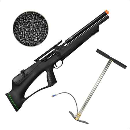 Carabina Pcp Artemis T Rex Bullpup 5.5+Bomba Fxr +Chumbinho