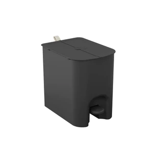 Lixeira Borboleta com Pedal Coza 12L Preto em Oferta na Shopee