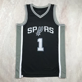 Hot Press Basquete Uniforme Spurs # 1 BEMBANYAMA nba