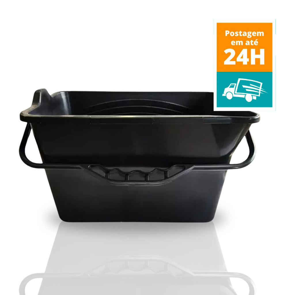 Caçamba para Pintura Plástico 11 Litros Rolo Tintas Compel | Shopee Brasil