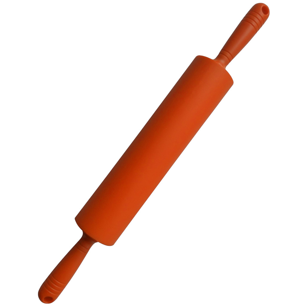 Rolo Abridor de Massa Pizza 46 cm Em Silicone Antiaderente T