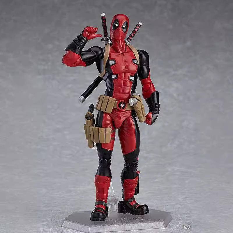 Boneca De Brinquedo De Ação Figma Deadpool 353 X-Men | Shopee Brasil