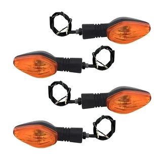 Kit 4 Pisca Seta Honda Bros NXR 150/160 2013 [ CRISTAL | AMARELO | CRISTAL ESCURO ] - Completo em Oferta na Shopee