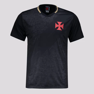 Camisa Vasco Valor Preta