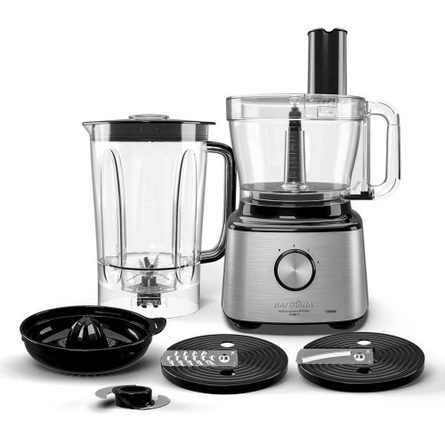 Multiprocessador Britânia 5 em 1 BMP2000 1300W 2 Velocidades