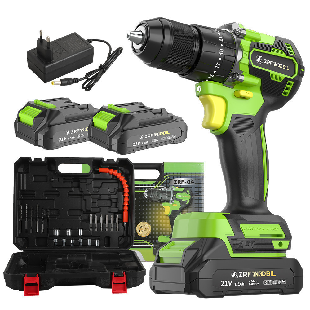 D FORCE VS-50　00X Parafusadeira Furadeira Profissional 36v 2 Baterias Bivolt