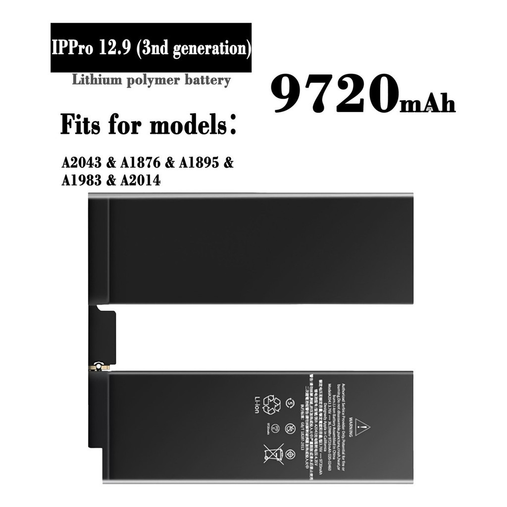 Bateria Para iPad Pro 12.9 3g A1983 A1876 A1895 A2014 A2043
