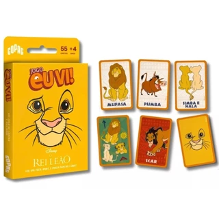 Jogo De Cartas Eu Vi! Disney O Rei Leão Original Infantil - Copag