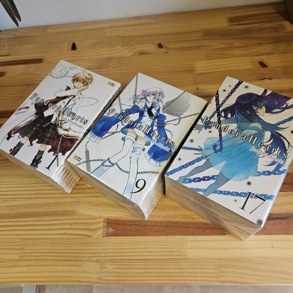 Pandora Hearts 1 ao 24 - Coleção Mangá Panini | Shopee Brasil