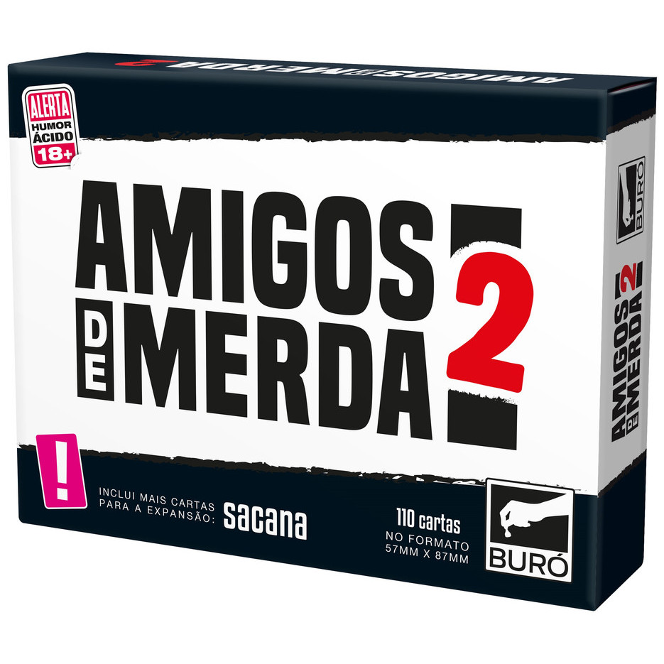 Amigos de Merda 2 Jogo De Cartas Para Amigos E Festas 3 A 22 Jogadores ...