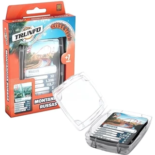 Super Trunfo Montanhas Russas - Jogo De Cartas 04819 - Grow