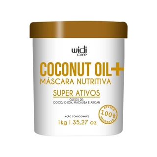 Widi Care Coconut Oil Ação Condicionante Máscara De Hidratação 1 Kg em Oferta na Shopee