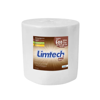 Pano Multiuso Branco 33cmx300m Limtech em Oferta na Shopee