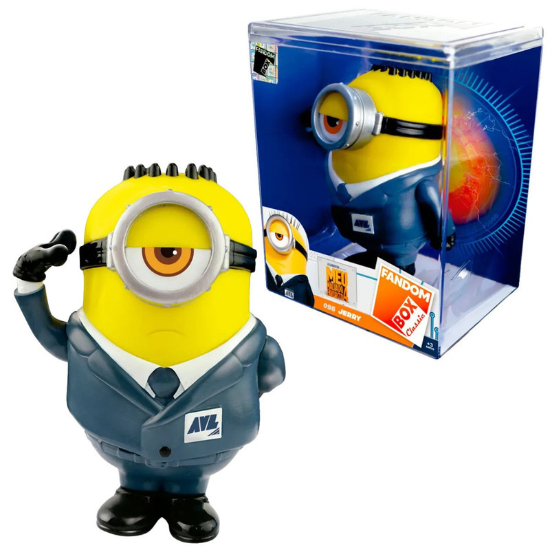Boneco Colecionável Jerry Meu Malvado Favorito Fandom Box 10x12 Líder ...