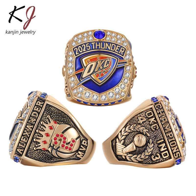 Anel NBA 2025 Thunder Champion Anel Oklahoma Thunder