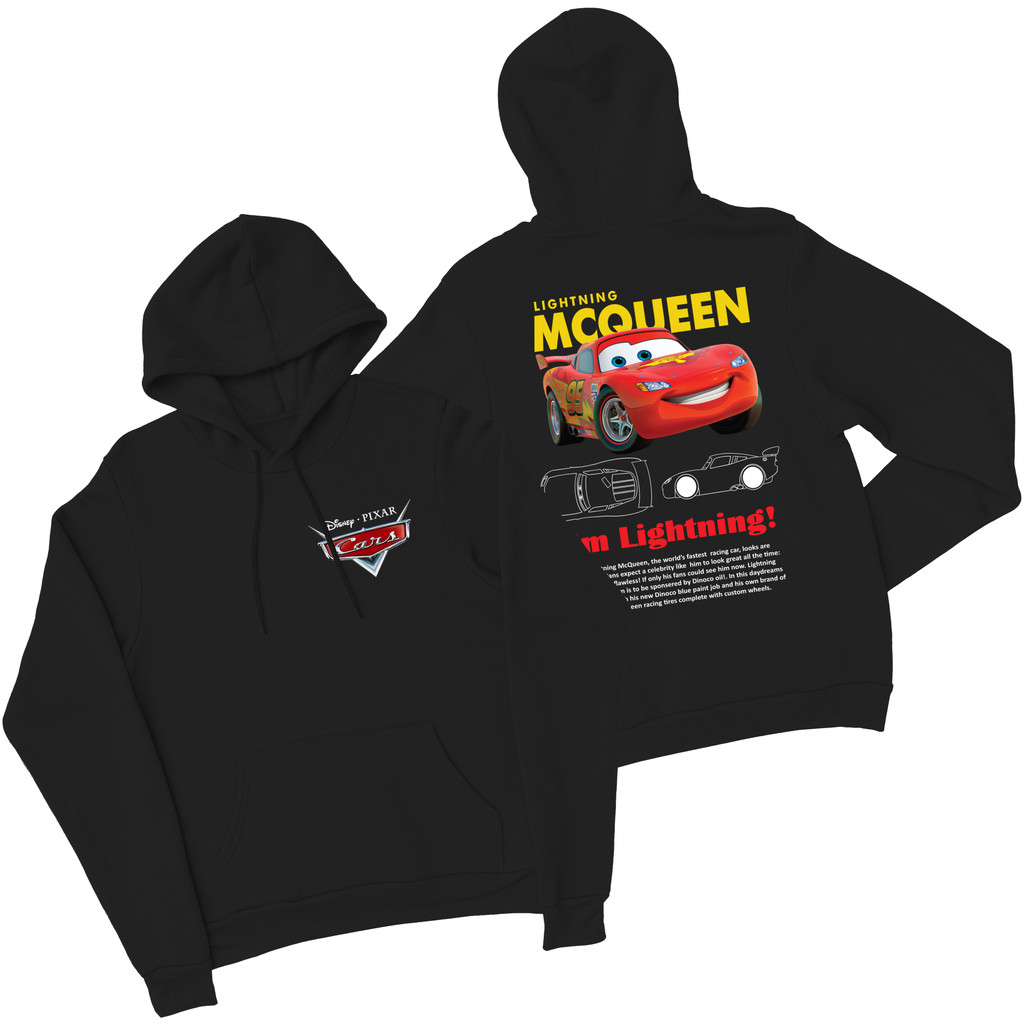 Moletom Canguru Carros Relampago Mcqueen Blusa de Frio Casaco Algodão ...