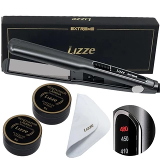Prancha Lizze Extreme Titanium 480º - Kit Limpeza