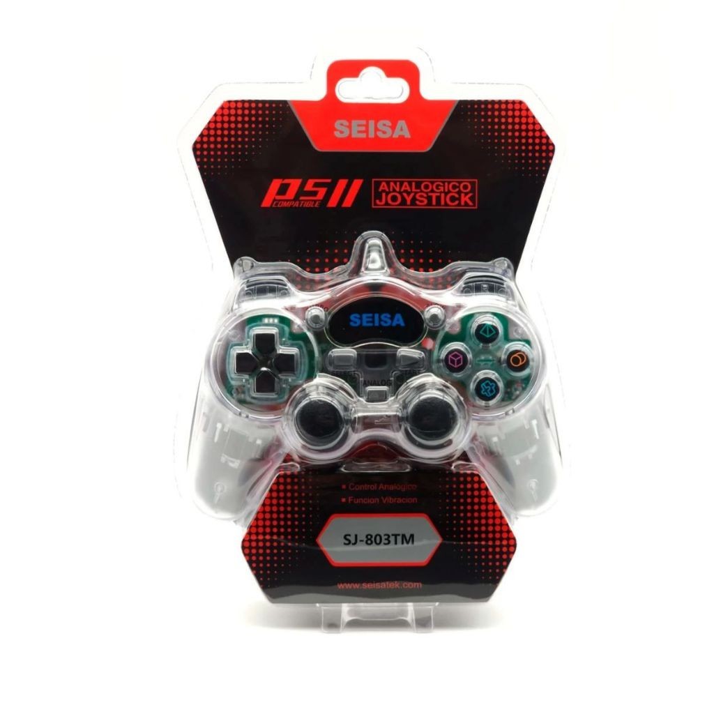 Controle Analógico Joystick Seisa SJ-803TM para PS1, PS2