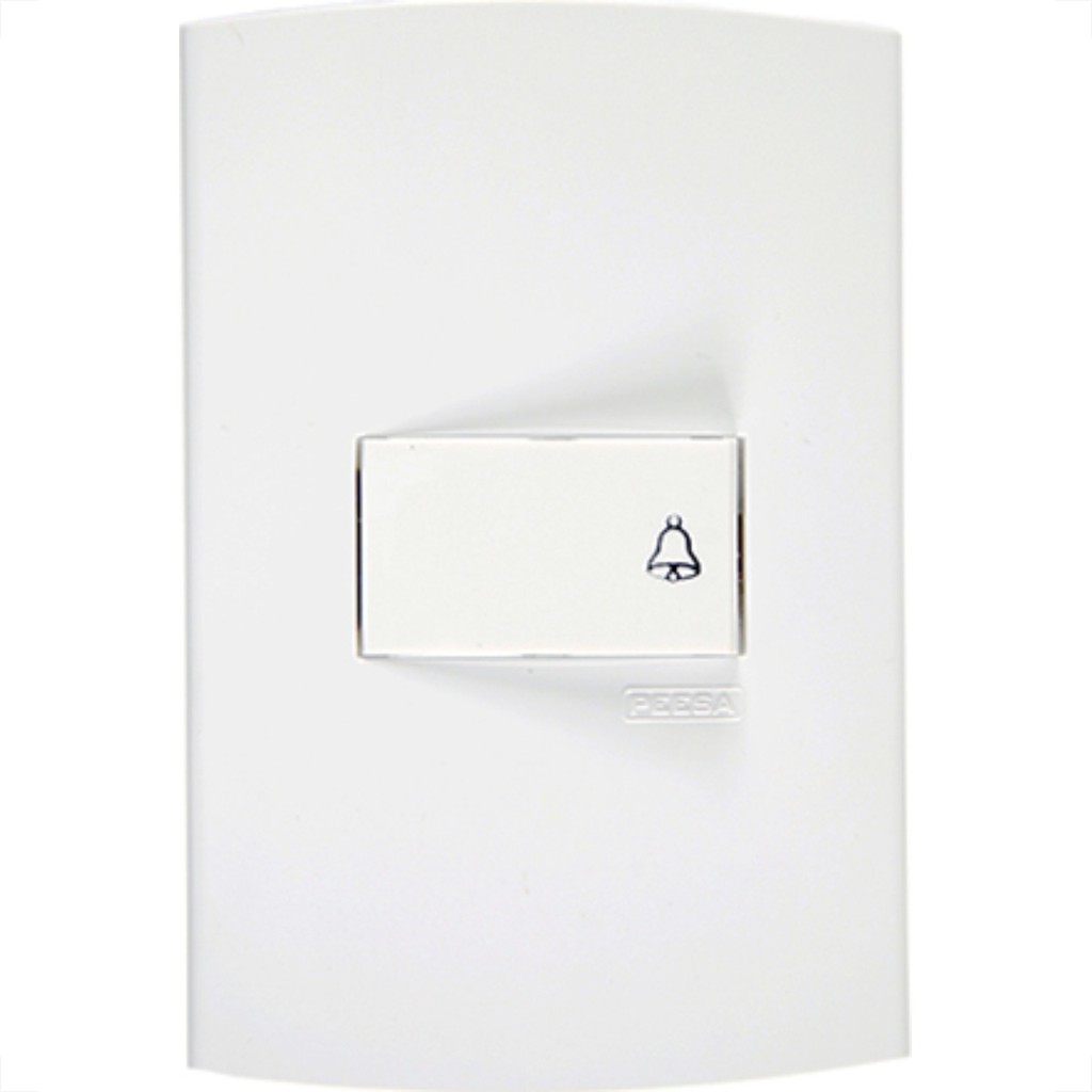 Conjunto Peesa Alfa 1512 1 Interruptor Camp.Branco | Shopee Brasil